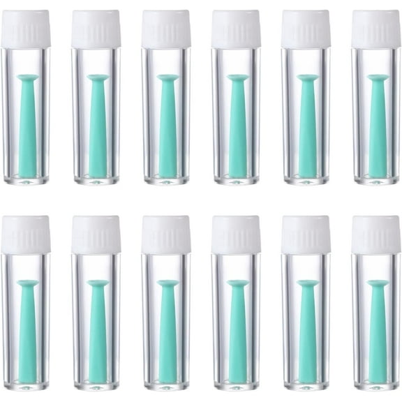 10 Pack Contact Lens Remover,Plunger Suction Cup for Scleral Lenses,Plunger Suction Cup Eye Contact Remover,Hard Contact Lens Applicator,Contact Lens Inserter Tools (Green)