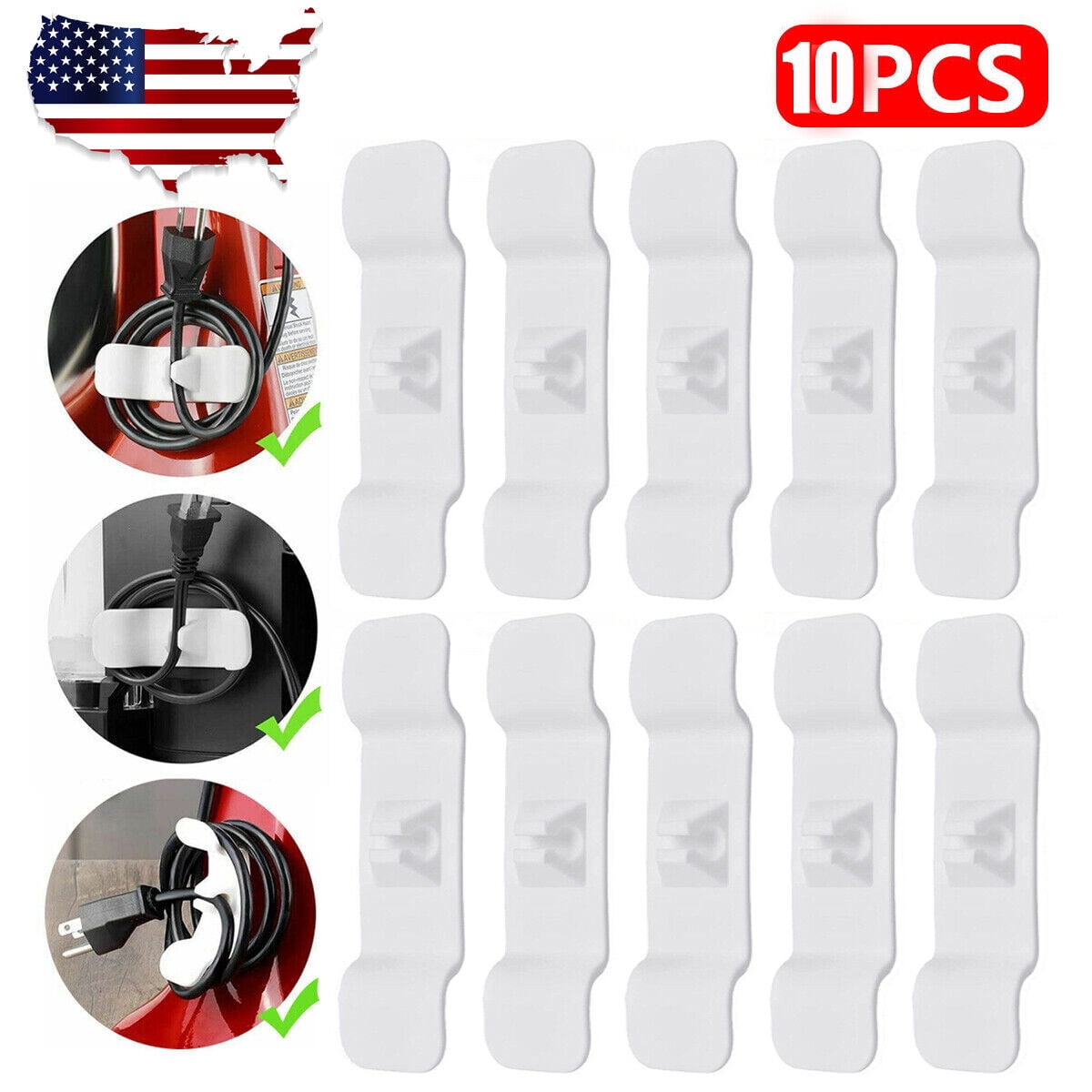 10 Pack Cord Organizer for Kitchen Appliances, Cord Wrap Cord Holder