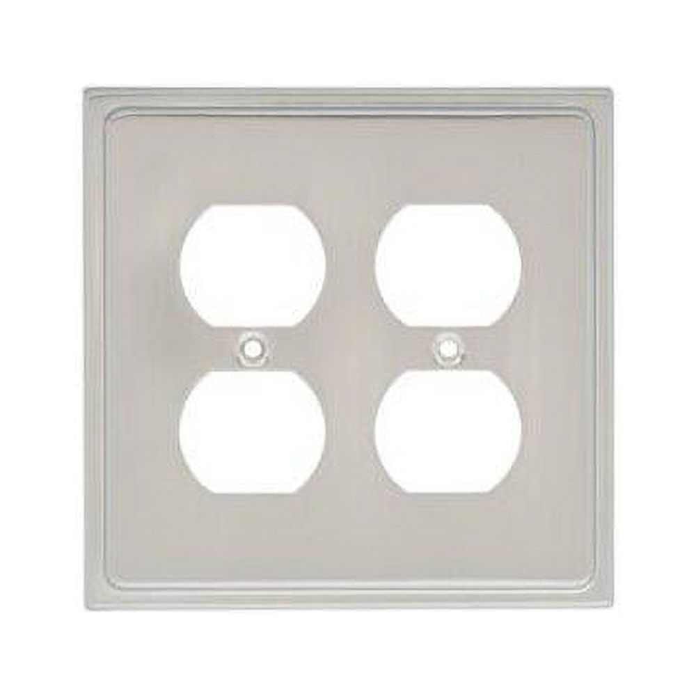 (10 Pack) Country Fair Double Duplex Wall Plate, Wall Lighting, Light