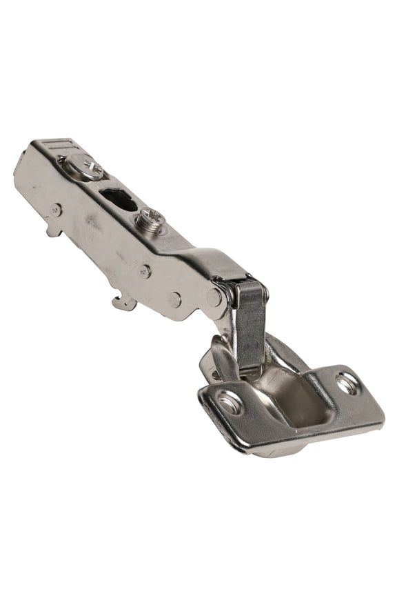 10 Pack DTC Pivot Pro C-80 Series Clip-On 110 Degree Opening Angle, Screw-On Mounting, 35mm Cup Type, 48mm Screw Hole Distance, Half Overlay, Soft Closing Hinge, Nickel Plated