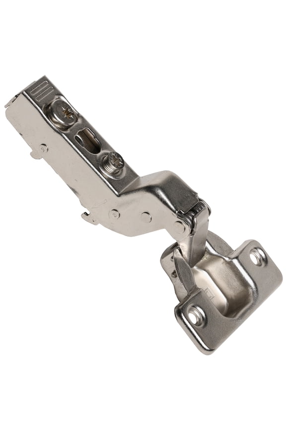 10 Pack DTC Pivot Pro C-80 Series Clip-On 110 Degree Opening Angle, Screw-On Mounting, 35mm Cup Type, 48mm Screw Hole Distance, Inset Soft Closing Hinge, Nickel Plated