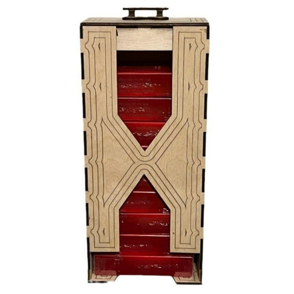 10 Pack Display Holder, Automatic Pusher Tray Tobacco Display Stand Rackļ¼Cabinet Matchbook Divider Display Case