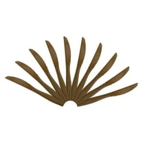 10-Pack Disposable 9" Thanksgiving Trays - Heavyweight Paper Party Plates for Banquets, Farmhouse Decor & Gift D