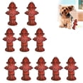 thumbnail image 1 of 10 Pack Dog Pee Pad Trainer,Dog Pee Post Guide Paper PeeTrainer,Hydrant Shaped Pet Diaper Pad Guide for Small Dogs,Puppies Dogs Potty PeeTraining PadGuide,Reusable for Puppy Training Behavior, 1 of 10