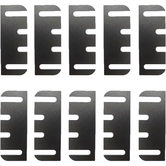 10 Pack Door Hinge Shimsfor Door Hinge Repair Kit, 0.04 Inch Thickness, 4 Inch Hinge Shims