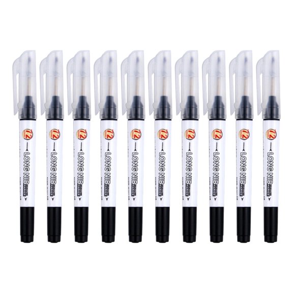 10 Pack Double Head Marker Set for Workshop Line Writing and Labels