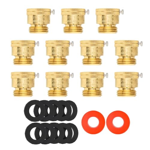 10Pack EFIELD Anti Siphon Vacuum Breakers Set, 3/4 Inch Backflow