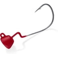 10 Pack EWG Ned Rig Jig Heads, Freshwater Bass Fishing Jigs Extra Wide ...