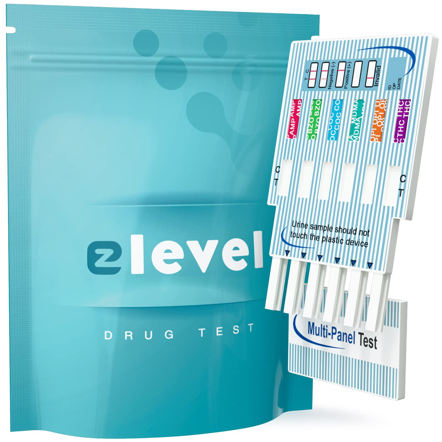 (10 Pack) EZ Level 12 Panel Urine Drug Screen Dip Test Multidrug
