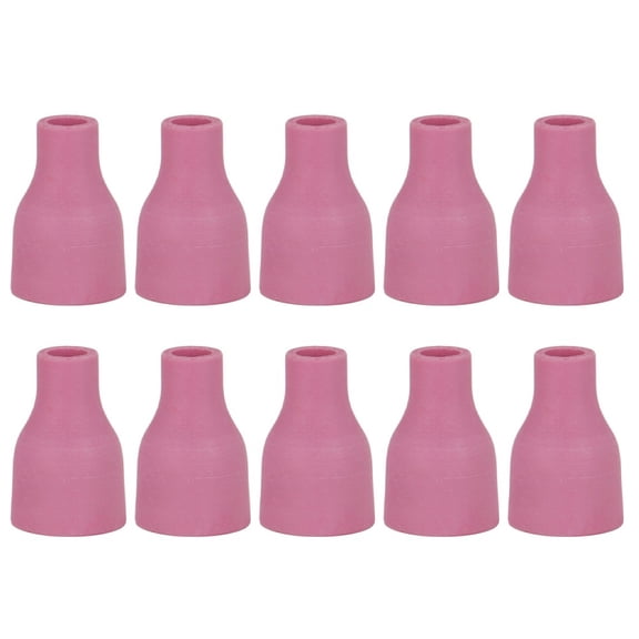 10 Pack Earthenware Nozzles for MIG Welder Argon TIG welder Porcelain Tip