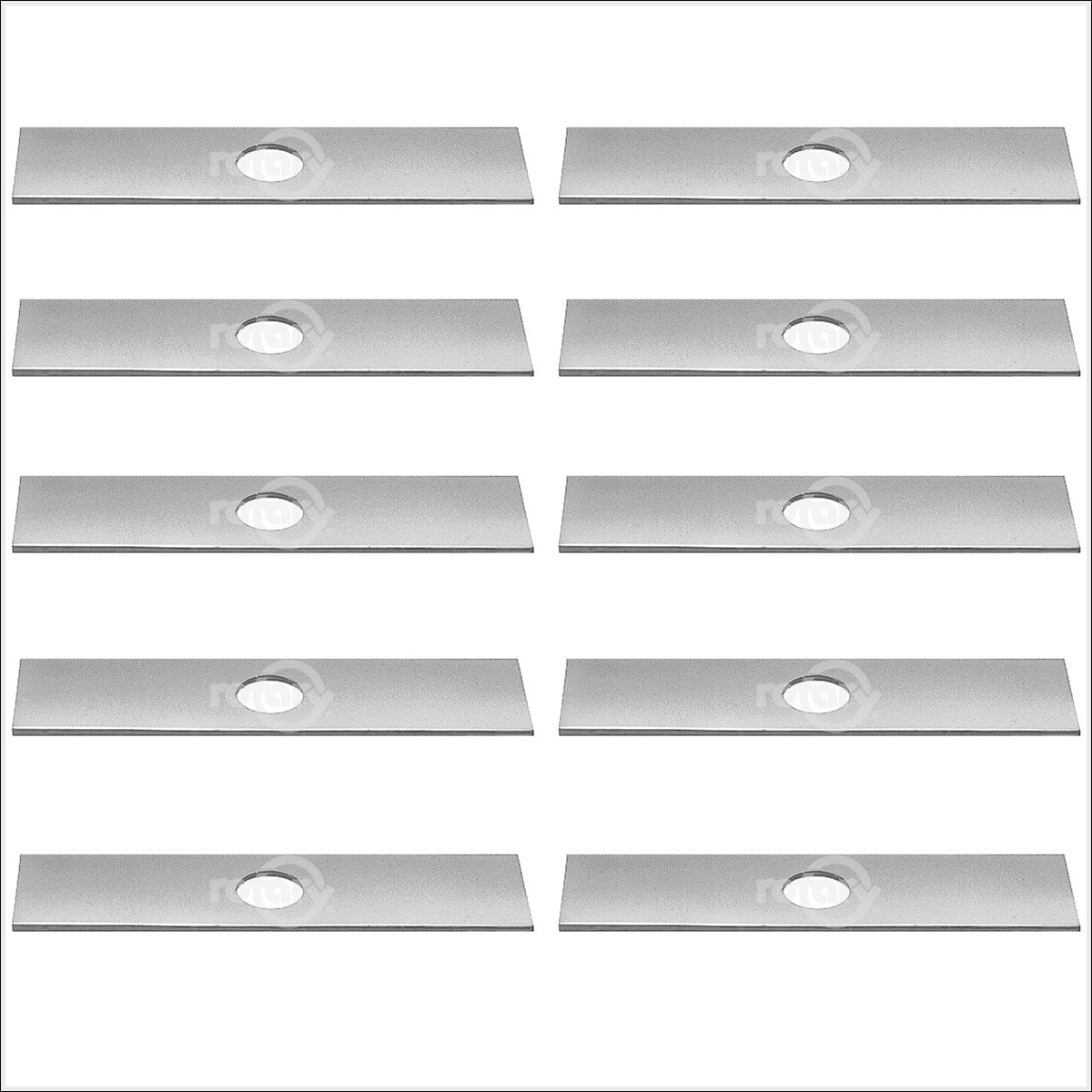 10 Cuchillas De Recambio Para Bordeadora – Compatibles Con Stihl, Echo, Husqvarna – Tamaño 8x2x1 Pulgadas