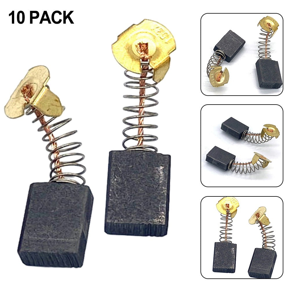 10 Pack Electric Replacement Motor Carbon Brushes for Power Tools 6