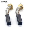 10 Pack Electric Replacement Motor Carbon Brushes For Power Tools 7x11x18mm 0473