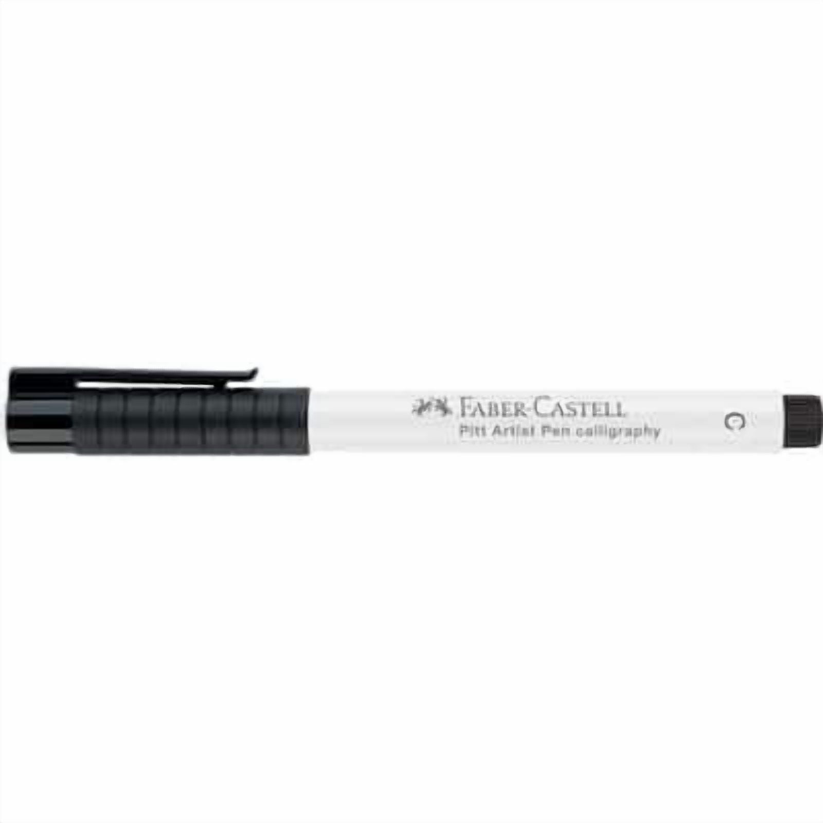 Faber-Castell PITT White Calligraphy Artist Pen, 10 Pack