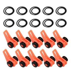 10 Pack Fishing Bait Holder, Fishing Lure Keeper, Hook Protector for Fishing Rods & Tackle