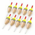 Panfish Png 10 Pack Fishing Bobbers Wood Slip Floats for Panfish Crappie Bluegill ...