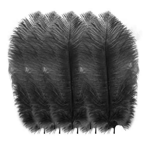10-Pack Floating Plume Feathers, 20-25Cm Multicolor Natural Feathers For Wedding Centerpieces, Diy Hair Accessories & Craft Decorations
