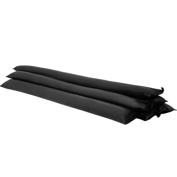 10 Pack Flood Barrier 5x0.7 feet Water Activated Sandless Sandbag Reusable Absorbent Home Garage Doorway Protection