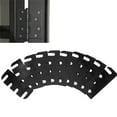 thumbnail image 1 of 10 Pack For Door Hinge Shims for For Door Gap For Filling 4 Inch PVC Kit,Black, 1 of 5