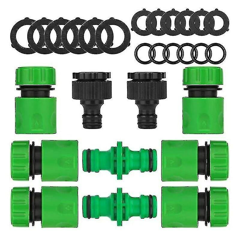 10 Pack Garden Hose Quick Connector Set (6pcs 1/2