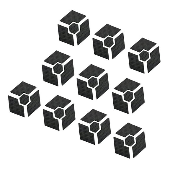 10 Pack Gardening Foot Pads Hexagonal Shape Invisible Risers Enhancing Drainage