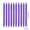 thumbnail image 1 of 10 Pack Gel Ink Pens Black Ink 0.5 mm Fine Point Smooth Writing Cute Pens for Office (Purple), 1 of 6