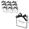 thumbnail image 1 of 10 Pack Gift Bags with Bowknots Ribbon - Wedding Bridal Shower Birthday Party Favors, Graduation Celebration Gift Bags, Party Decorations, 1 of 6
