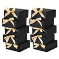 thumbnail image 1 of 10 Pack Gift Boxes with Lids & Ribbon, 6.5x6.5x1.97Inch Small Gift Boxes for Bridesmaid Proposal, Wedding, Birthday, Christmas, Party Favor Packaging, 1 of 7