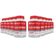 10 Pack Glyco Vantage Glyco-Optimizer Capsules, Glyco Vantage Pills Blood Support Supplement High Potency Gluco Vantage 10 Month Supply