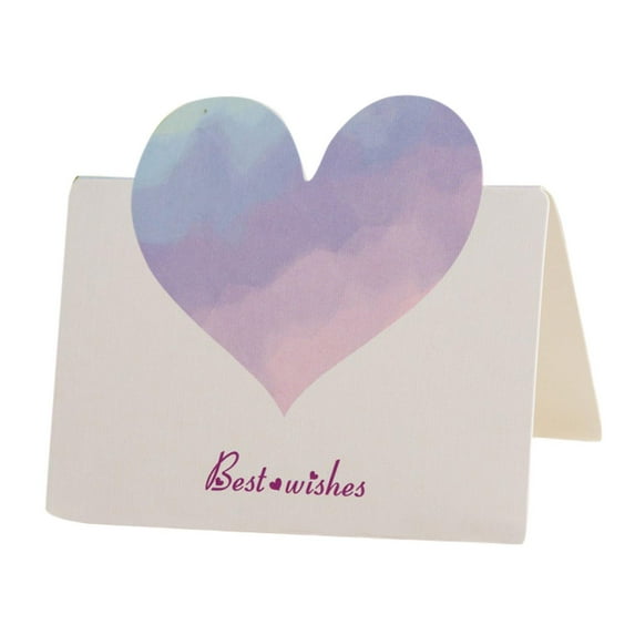 10 Pack Greeting Card, Mini Note Cards, Blank Thank You Cards for Gender Reveal, Party Favors, Gifts, or Small Business — No Envelopes