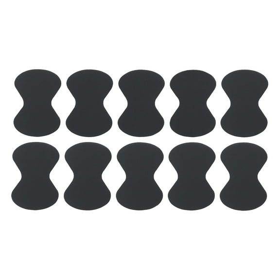 10 Pack Guitar Picks Grips Help You Hold Guitar Picks Tightly Black /Clear Silicone Guitar Pick Holder Self Adhesive