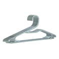 thumbnail image 1 of 10 Pack Hangers with Hook, Plastic Pants Hangers, Durable Space Saving Clothes Hangers for Clothing, Closet, Coats, or Shirts Green, 1 of 6