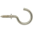 thumbnail image 1 of 10 - Pack Heavy Duty 2 - Inch Stainless Steel Screw Hooks: Rust Resistant, Ideal for Indoor and Outdoor Decor and Utility, 1 of 3