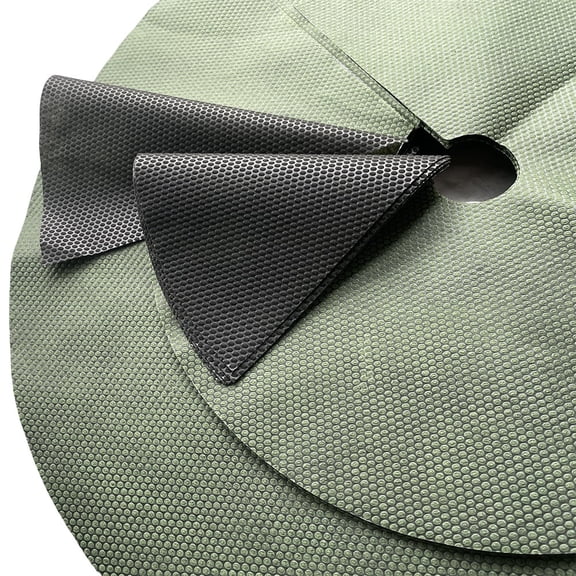 10-Pack Heavy-Duty Breathable Weed Control Fabric, Durable Black Mesh Weed Barrier Cloth For Garden, Lawn, Flower Beds, Pathways, Outdoor & Indoor Root Protection (60cm)