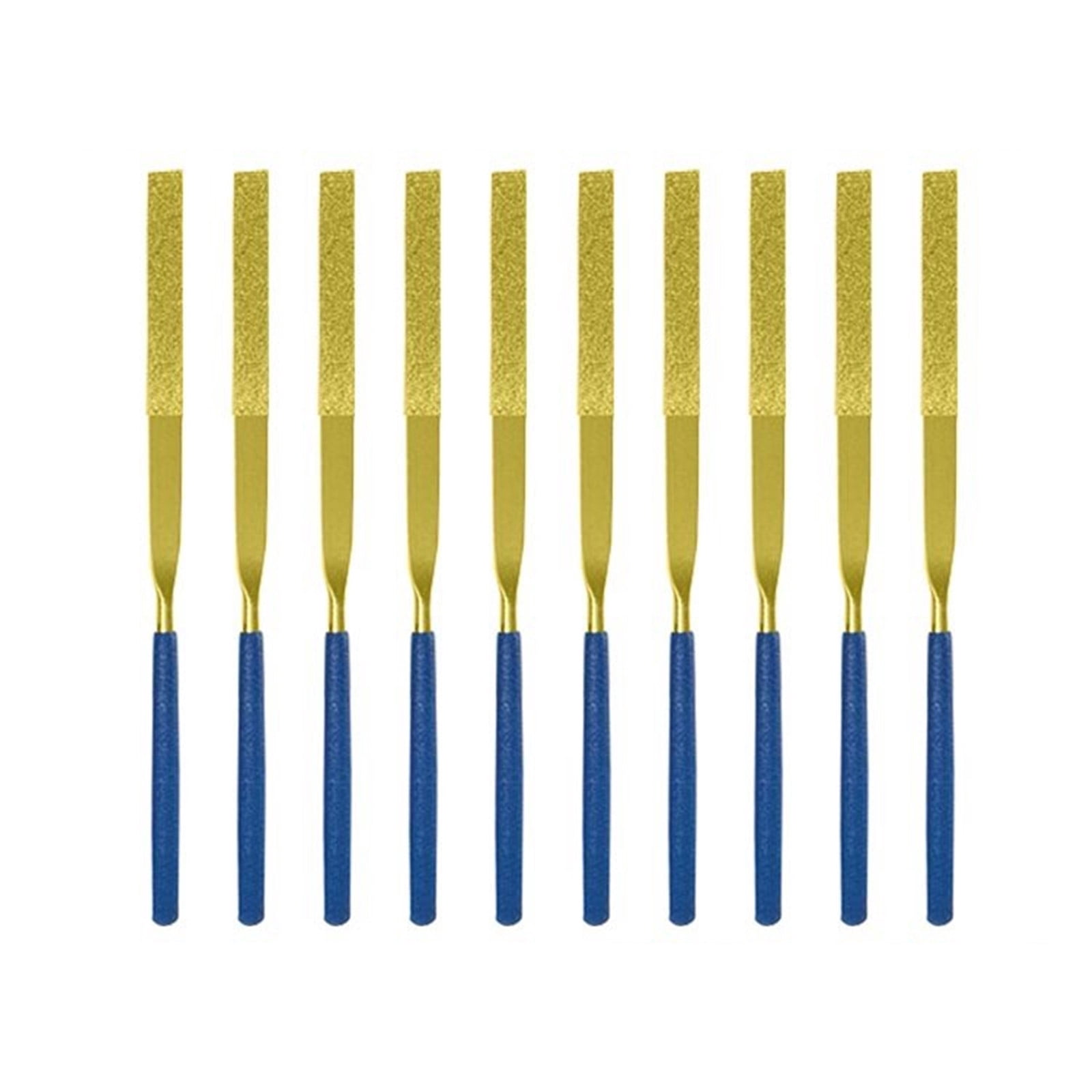 Ceramic File 10 Pack Heavy Duty Industrial Diamantine Grit Files Enhancing Wear ...