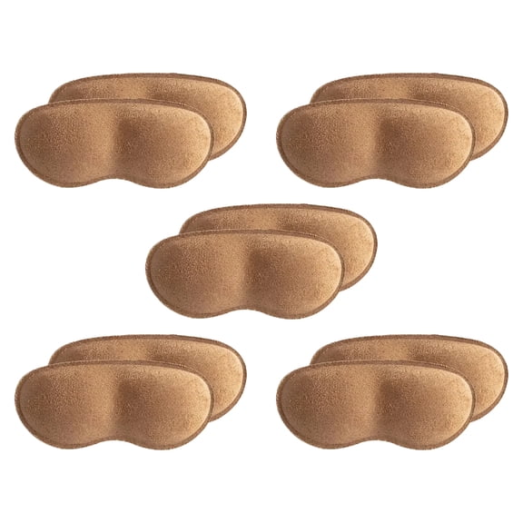 10 Pack Heel Grips for High Heels, Self-Adhesive Shoe Heel Pads for Loose Shoes and Blister Prevention