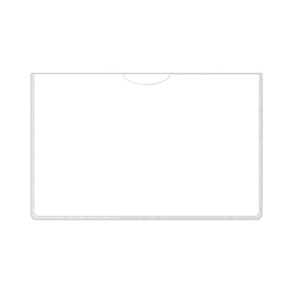10-Pack ID Card Protector Sleeves，Clear Plastic Card Holders for Important Documents，Waterproof,Durable,Anti-Scratch,Fits Driver's License,Credit Cards,Badges