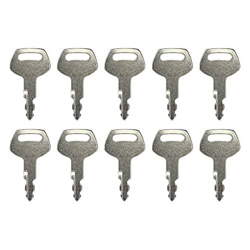 2 Pack Ignition Keys Replacement for Case JCB Sumitomo