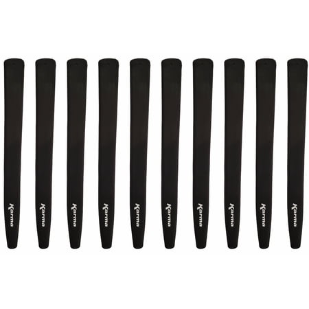 10 Pack Karma Black Jumbo Putter Grip