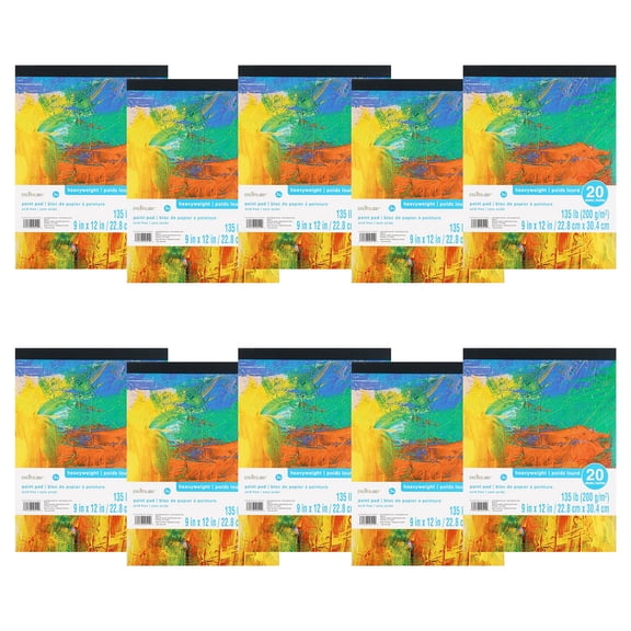 10 Pack: Kids Paint Pad by Creatology - 9" x 12"