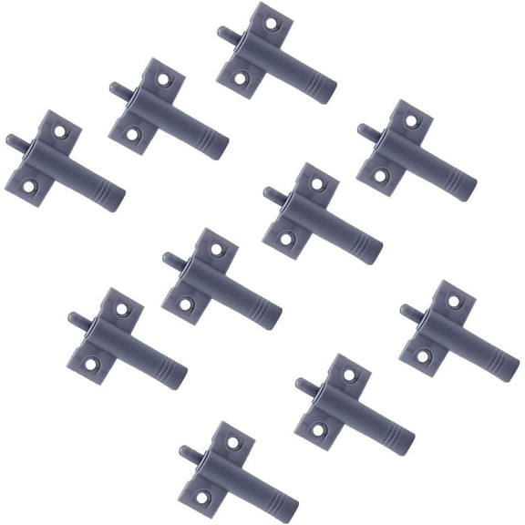 10 Pack Kitchen Drawer Soft Close Damper Hardware Hinge Buffer Mount Self-Closing Door Hinges Adapter for Kitchen Pantry Cabinet Sideboard Buffet Cabinet Barn Doors Kitchen Island Cart Drawers
