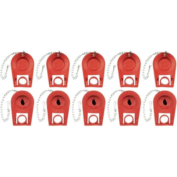 10-Pack - Korky 2000BP Fits Older Brass Flush Valves Toilet Flapper