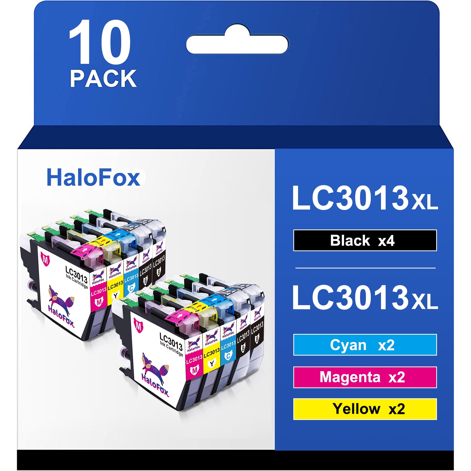 10Pack LC3013 Ink Cartridges LC 3013XL Ink Cartridge Replacement for