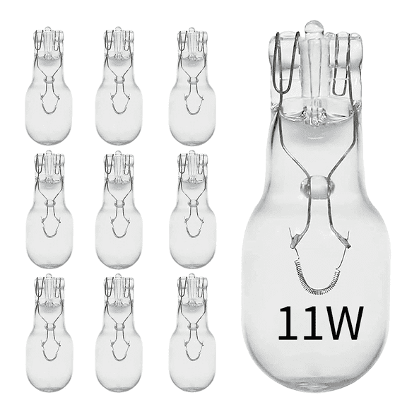 10 Pack Landscape Low Voltage 12 Volt 11W T5/T15 Wedge Bulbs, Compatible with Malibu Lights for Garden Deck Light Bulbs Yard Bulbs Outdoor Lighting