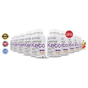 10 Pack Lifestyle Keto ACV Pills 1275mg Alternative to Gummies Dietary Supplement 600 Capsules