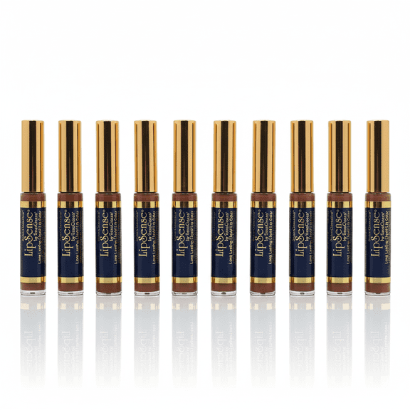 10 Pack, LipSense by SeneGence Long Lasting Liquid Lip Color Nude 0.25oz