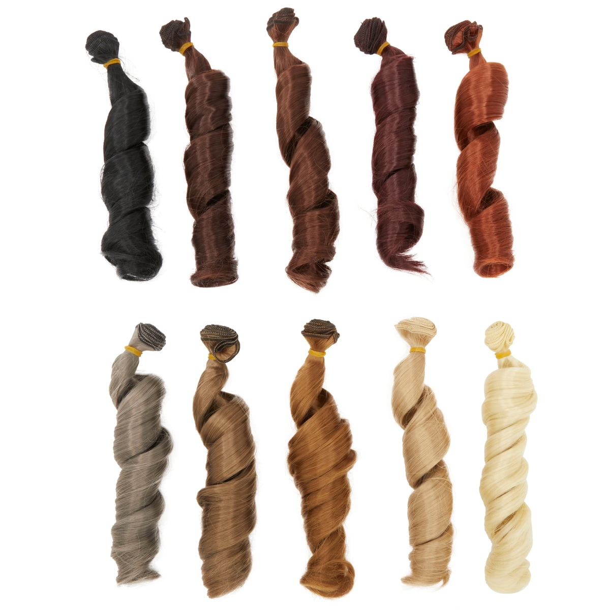 Synthetic doll hair hotsell