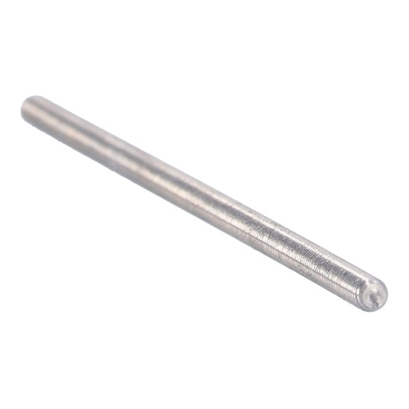 10-Pack M4 Stainless Steel Full Threaded Rods, 0.7mm Pitch Wear-Resistant Metal Studs for Machinery Assembly