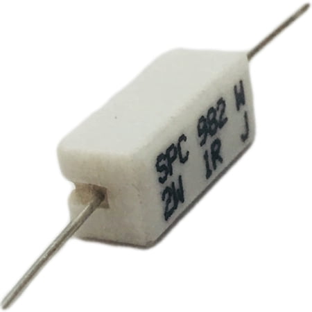 10 Pack, MCPRW02WJW10JB00 RESISTOR, WIREWOUND, 1OHM, 2W, 5%
