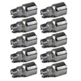 thumbnail image 1 of 10 Pack MP-04-04 - 1/4" Hose x 1/4" NPTF Male Pipe Rigid Hydraulic Hose Fitting, 1 of 3